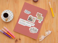 Book Lover Sticker Pack