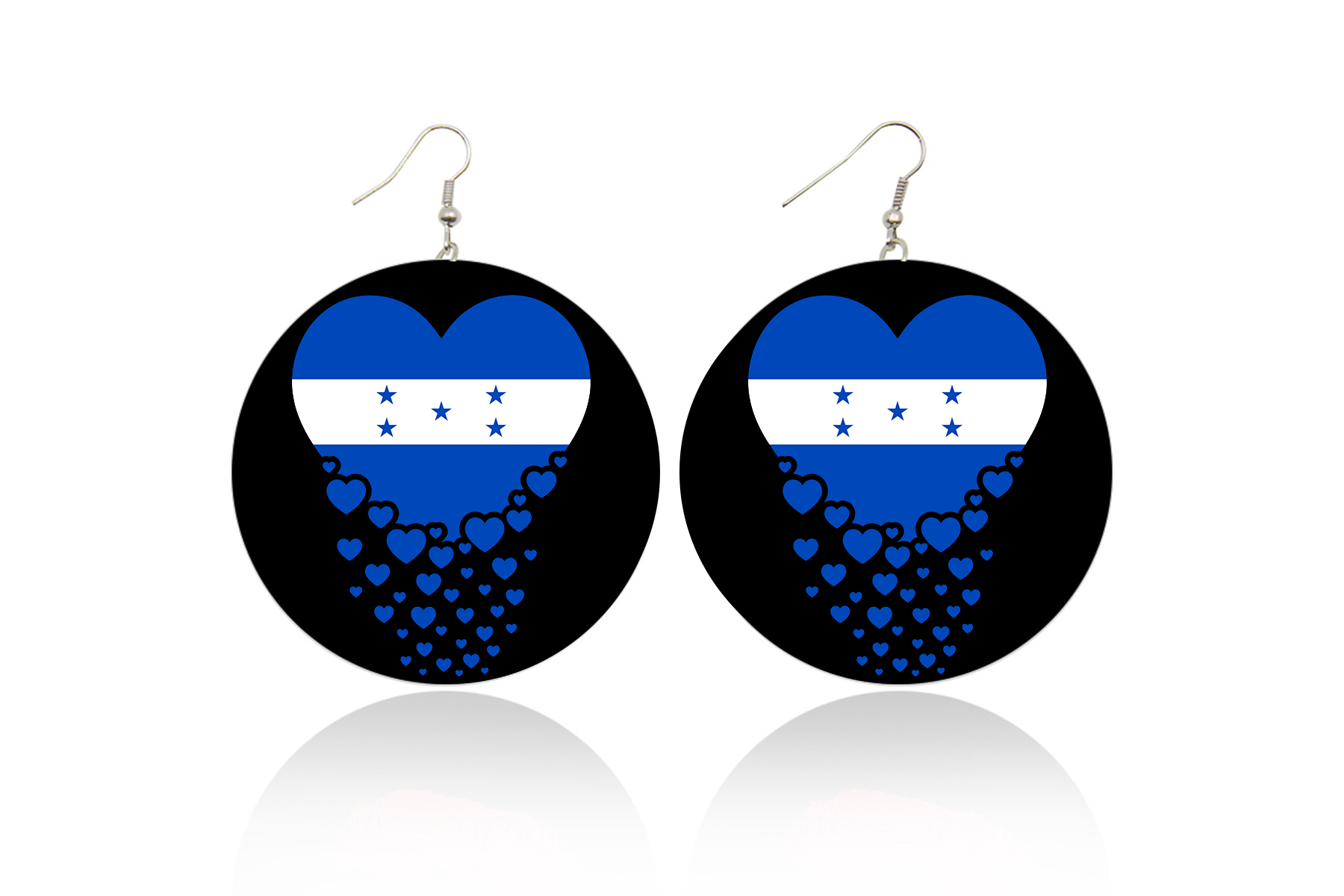 Honduran Hearts Earrings
