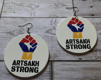 Artsakh Strong Wooden Earrings